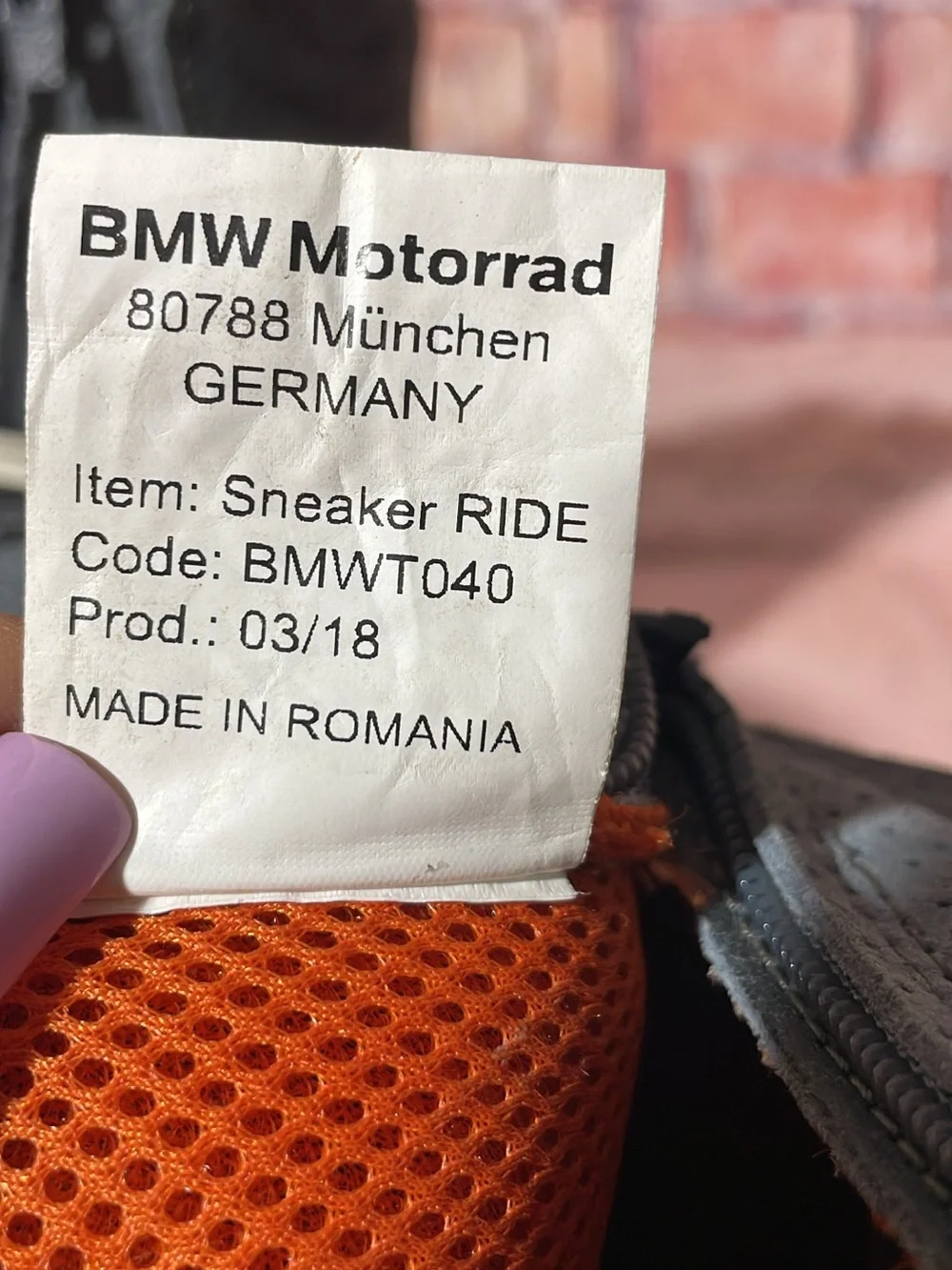 BMW Motorrad Ride Sneakers